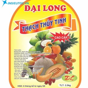 Loại tem nhãn dành cho thực phẩm, phụ gia, các chất hỗ trợ chế biến in tem nhãn số lượng ít cho doanh nghiệp