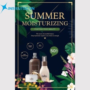 Mẫu tờ rơi giới thiệu mỹ phẩm dưỡng ẩm mùa hè tờ rơi mỹ phẩm dưỡng ẩm mùa hè