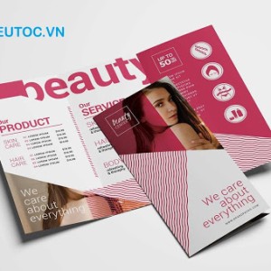 Mẫu catalogue spa và beauty. catalogue spa đơn giản