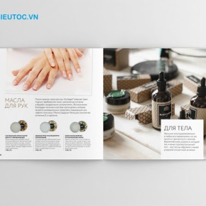 Mẫu catalogue spa kết hợp làm đẹp. catalogue làm đẹp