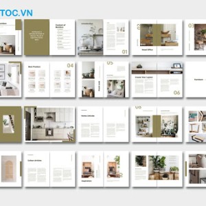 Một mẫu catalogue nội thất hoàn chỉnh. Tổng hợp mẫu catalogue nội thất ấn tượng - In Siêu Tốc VN