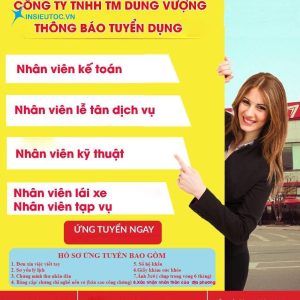 Mẫu thiết kế poster tuyển dụng kế toán đơn giản đầy ấn tượng. Mẫu tuyển dụng nhiều vị trí