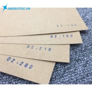 Phong thư sử dụng decal da bò xinh xắn, vintage