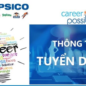 Mẫu thiết kế poster tuyển dụng của tập đoàn. poster tuyển dụng của pepsico
