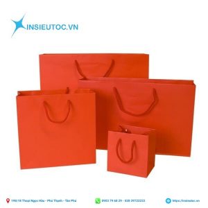 Chất liệu sử dụng là những loại giấy cao cấp, bền và đẹp. Túi giấy cao cấp
