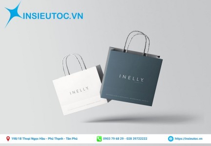 Một mẫu túi hoàn hảo cho các phụ kiện hay sản phẩm nhỏ xinh. Mẫu túi giấy nhỏ thanh lịch