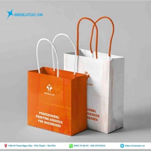In túi số lượng ít tphcm giúp bạn tiết kiệm chi phí Mẫu túi giấy đơn giản