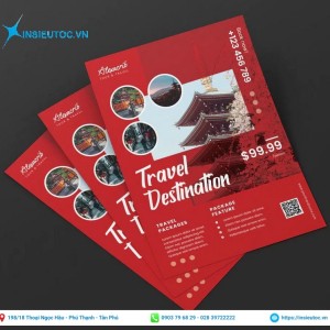 mẫu tờ rơi du lịch bắt mắt