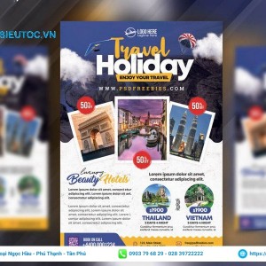 mẫu tờ rơi du lịch