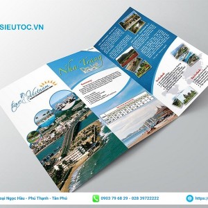 Một mẫu tờ rơi du lịch giảm giá