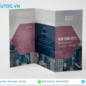 tờ quảng cáo du lịch manhattan