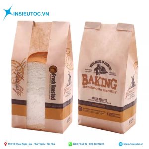 Nhận in túi giấy đựng bánh mì sandwich tại TPHCM. In túi giấy đựng sandwich