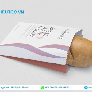 Mẫu in túi giấy đựng bánh mì TPHCM In túi giấy đựng bánh mì truyền thống Việt Nam