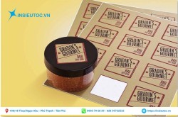 Mẫu in decal giấy kraft dán trên hộp nhựa decal giấy kraft dán trên hộp nhựa